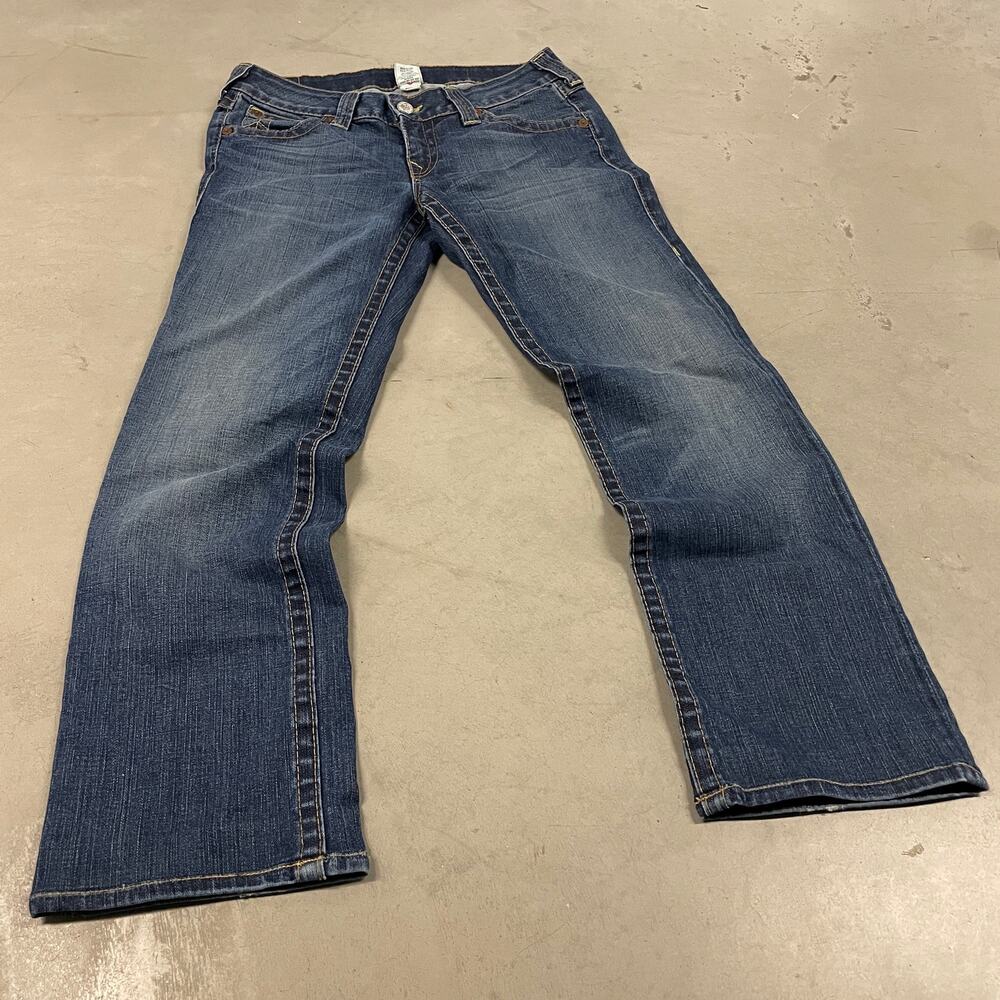 Y2K low rise true religion western bootcut jeans 31x30